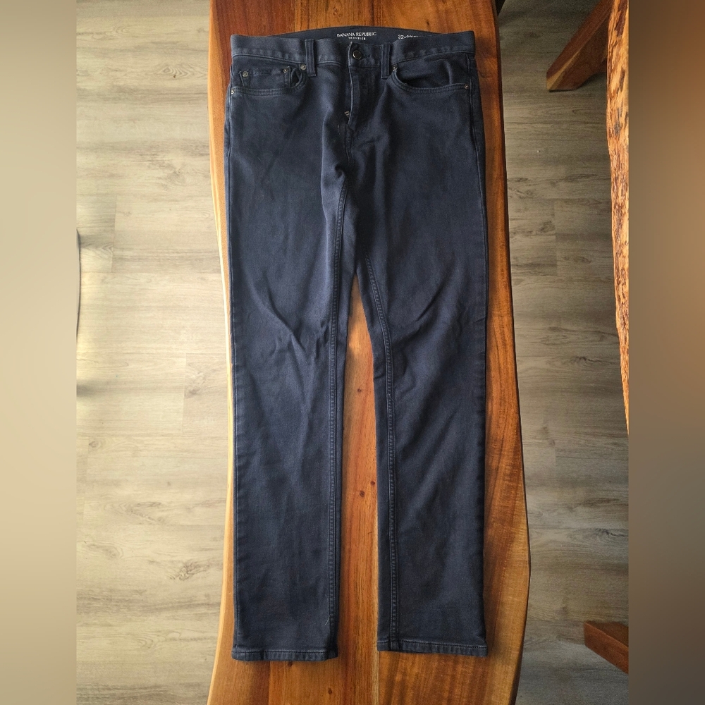 Banana Republic Navy Traveler Jeans